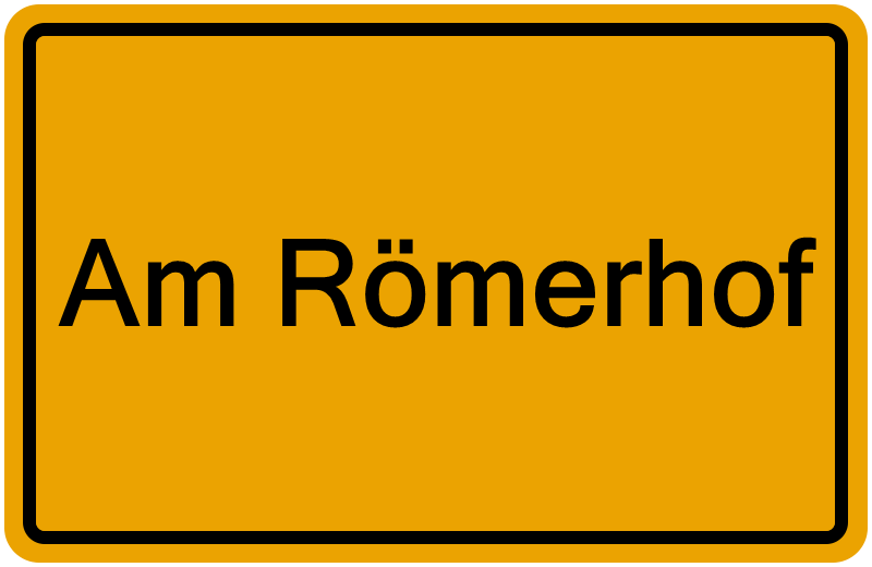 Handelsregisterauszug Am Römerhof